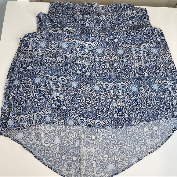 Show Me Your Mumu Floral Maxi Dress Blue Size Small - Picture 5 of 9